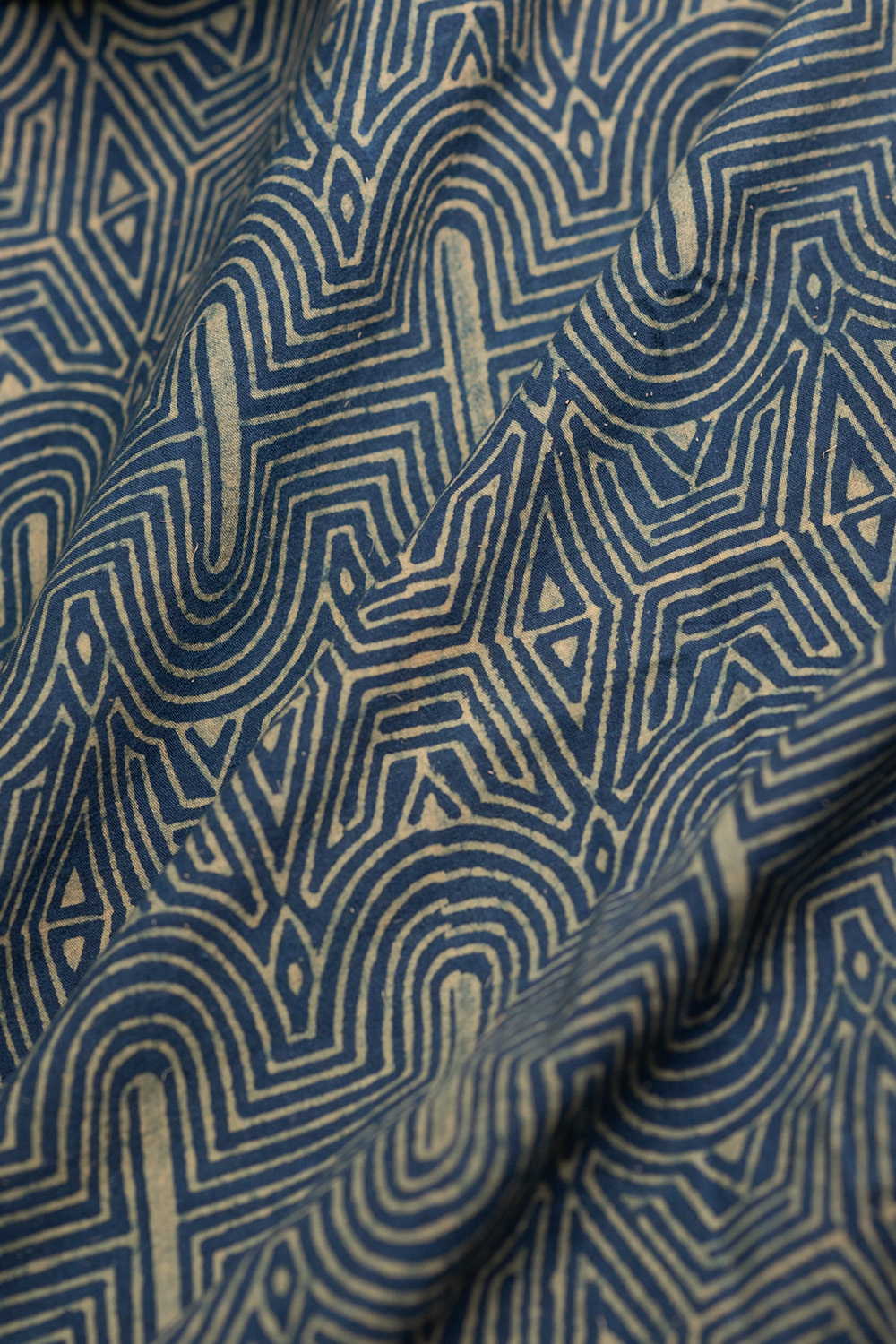 Block Printed Fabric-Matkatus 