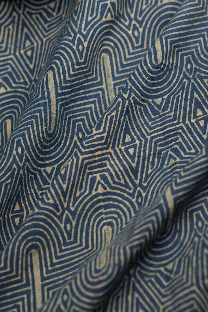 Block Printed Fabric-Matkatus 