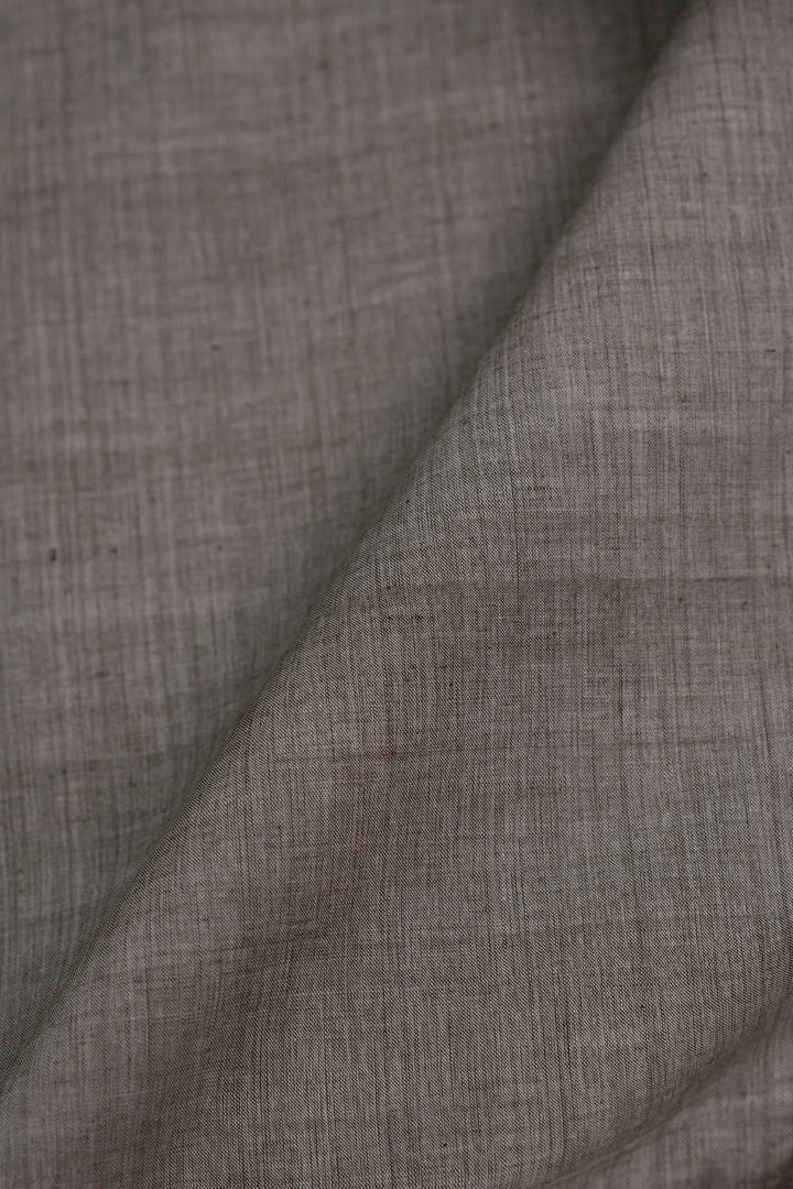 Shades of Grey Mangalagiri Cotton Fabric