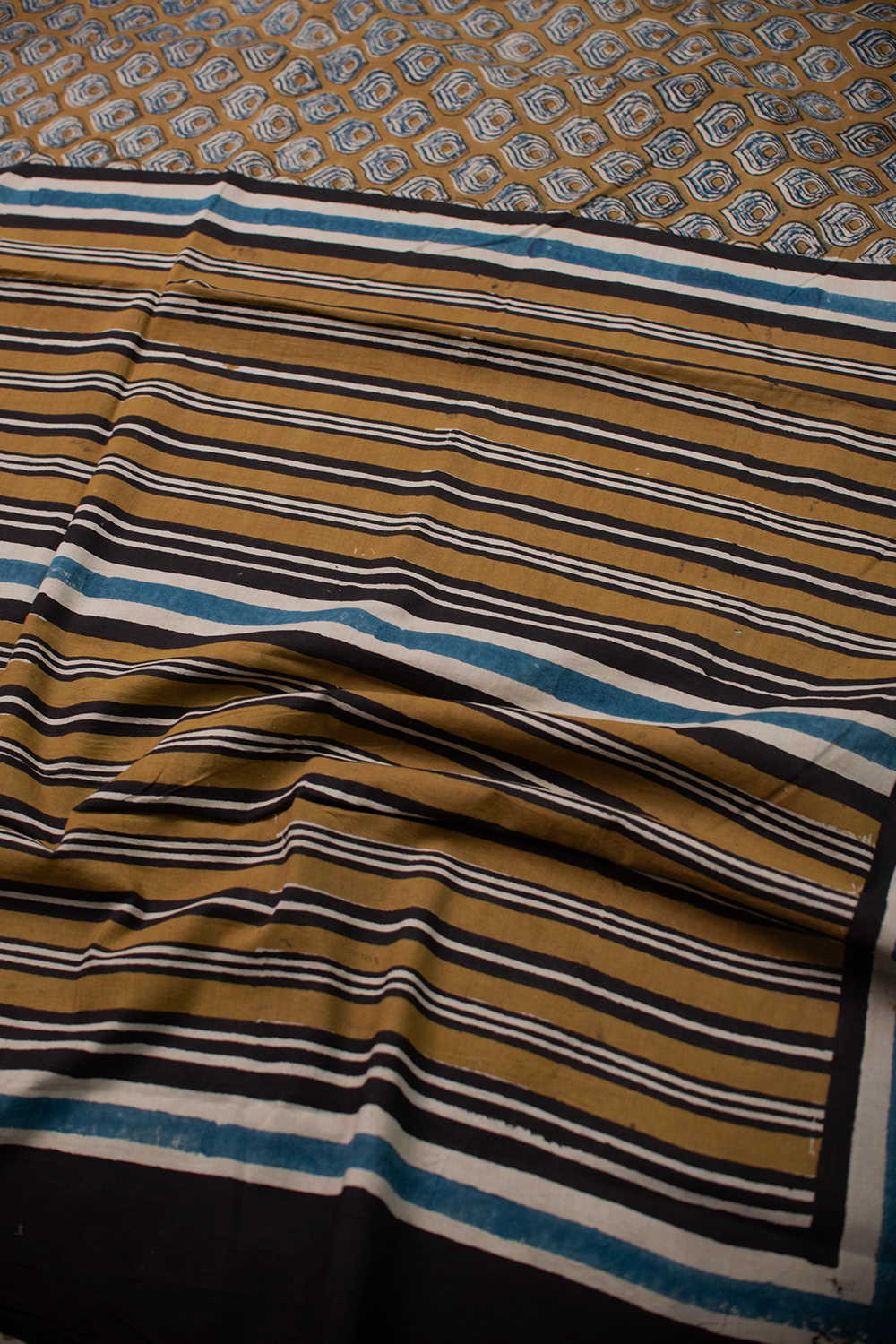 Block Printed Cotton Sarees - Matkatus 