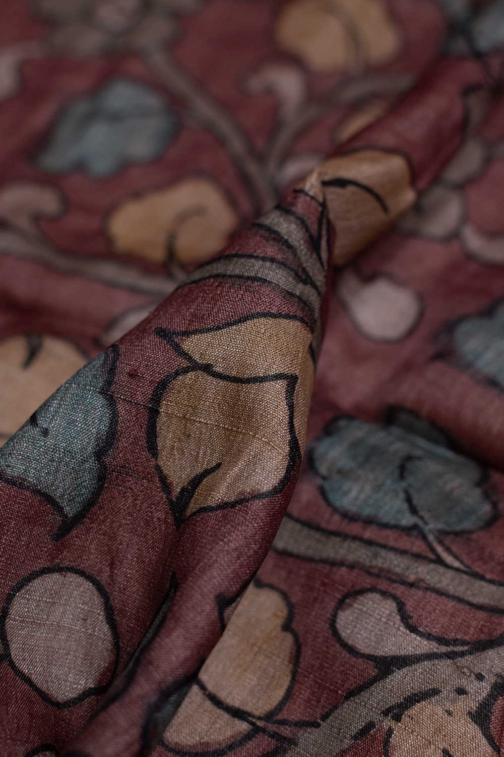 Pen Kalamkari Fabrics-Matkatus 