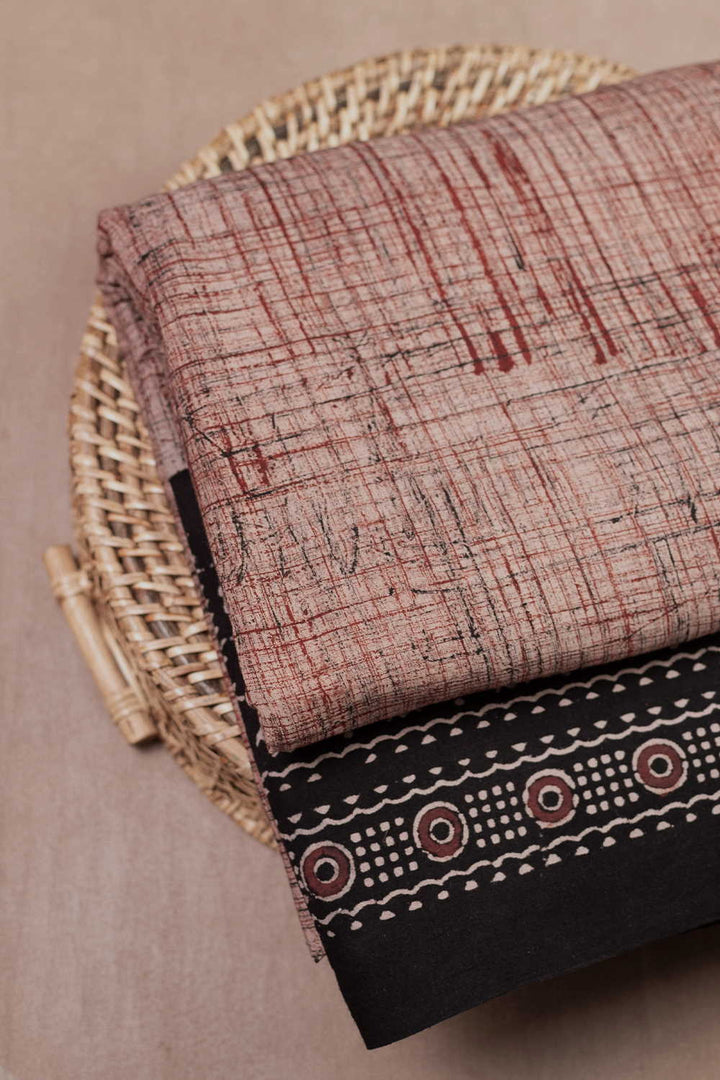 Ajrak Cotton Fabrics-Matkatus