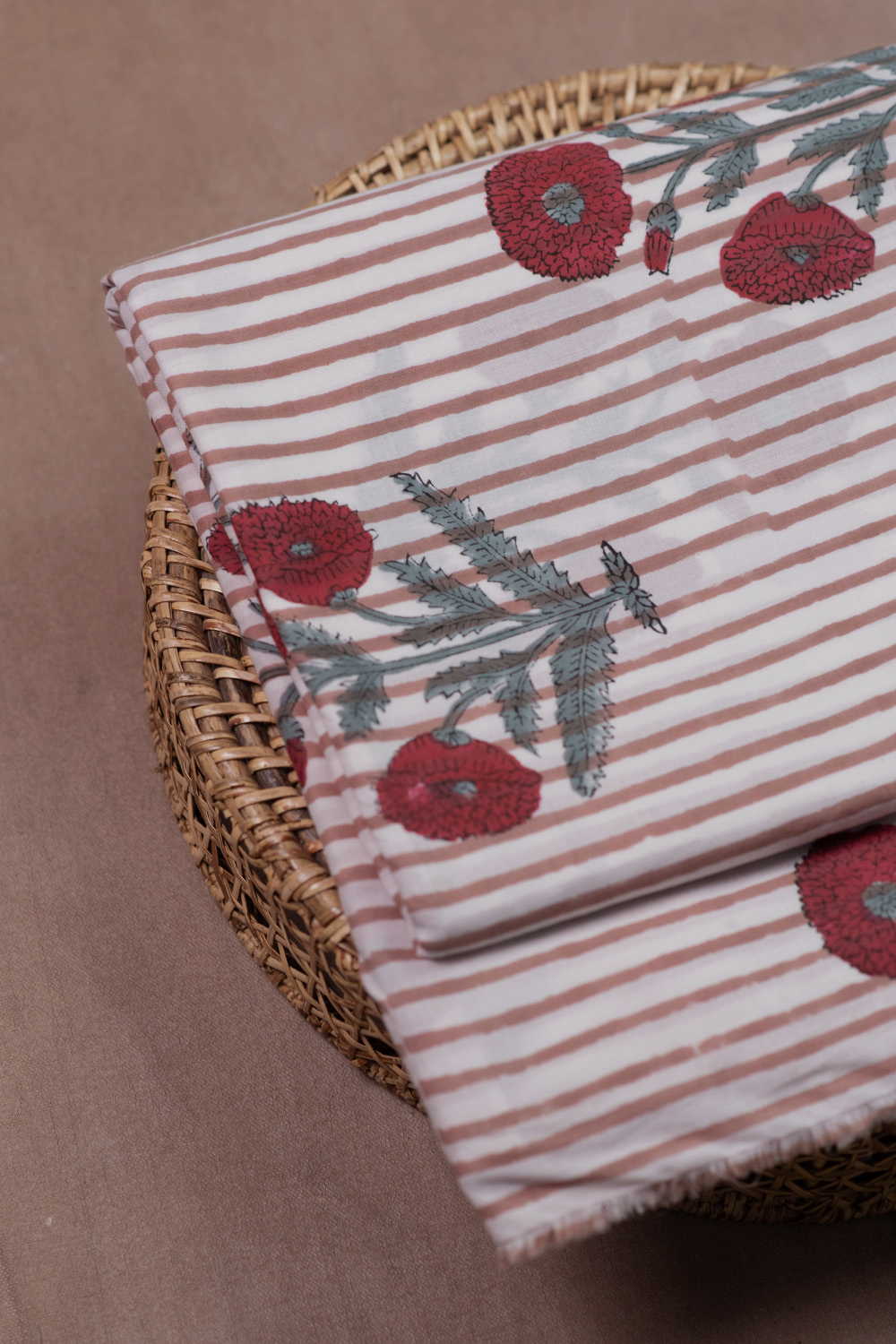 Block Printed Fabric - Matkatus