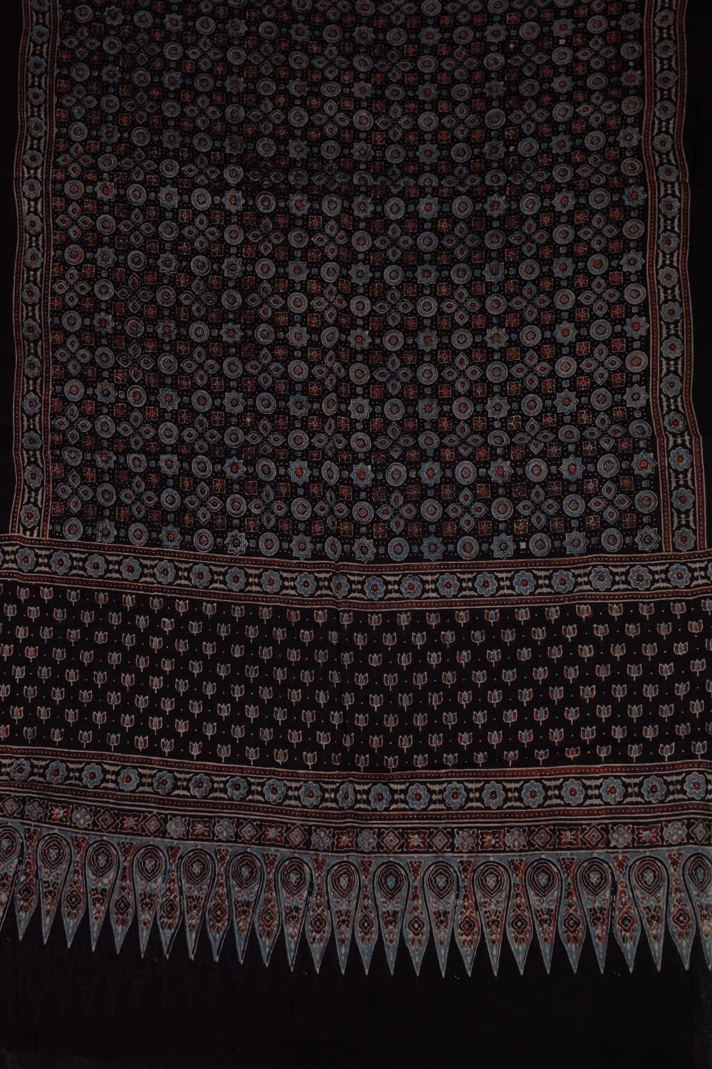 Block Printed Dupattas - Matkatus 