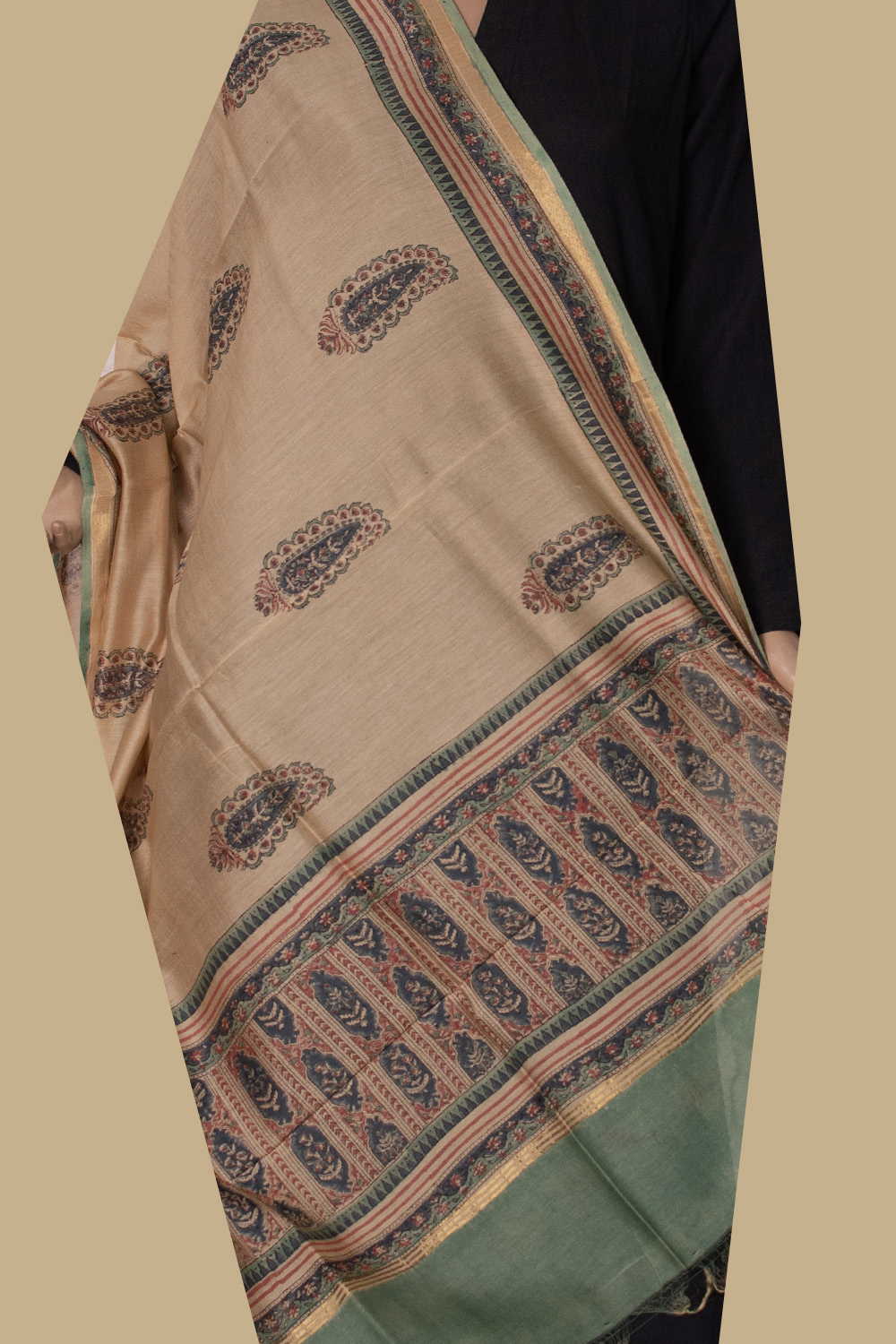 Silk Cotton Dupattas - Matkatus 
