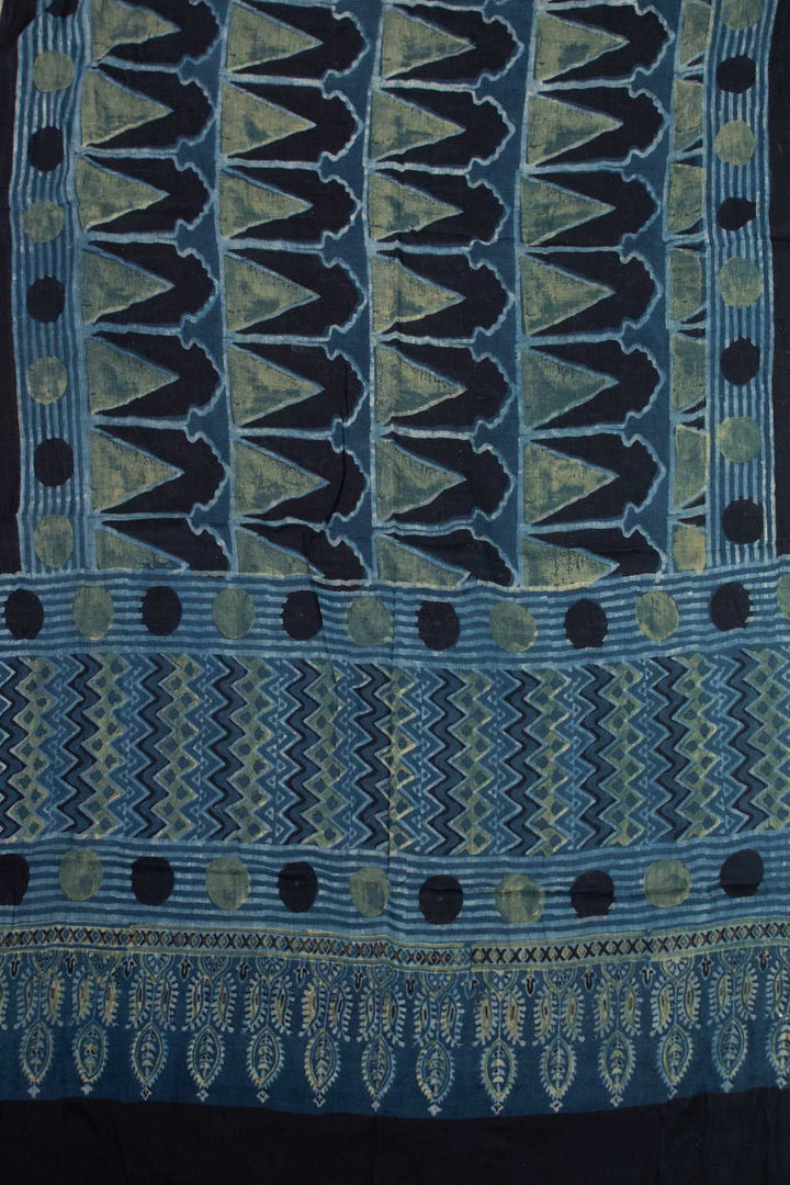 Ajrak Cotton Dupatta - Matkatus 