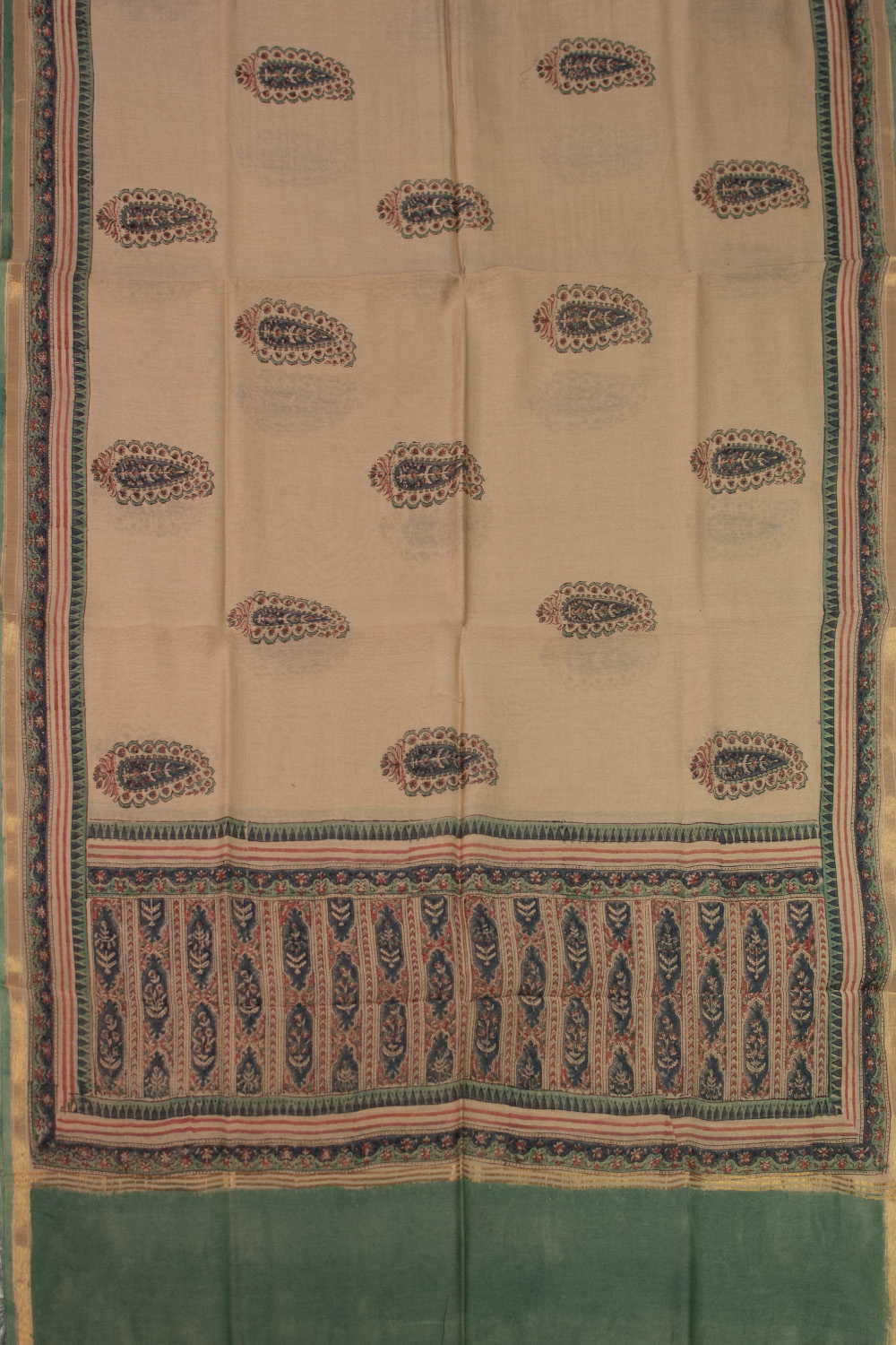 Chanderi silk Cotton Dupatta - Matkatus