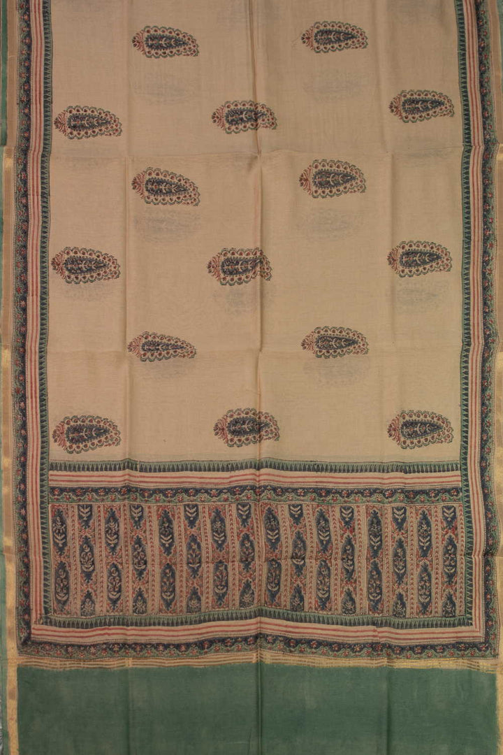Chanderi silk Cotton Dupatta - Matkatus