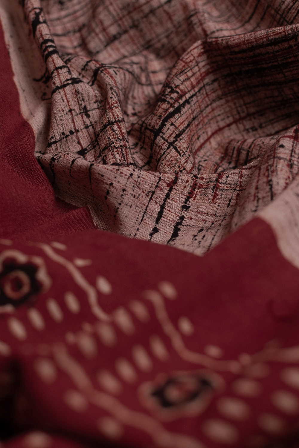 Ajrak Cotton Fabrics-Matkatus