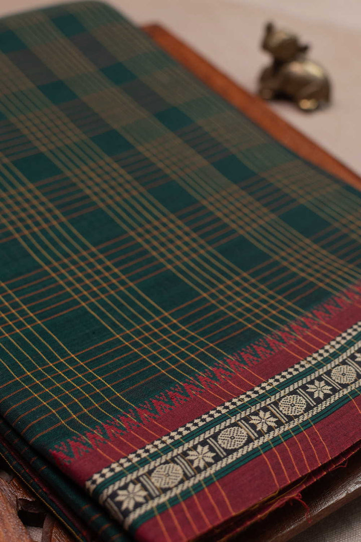 Narayanpet Cotton saree - Matkatus 