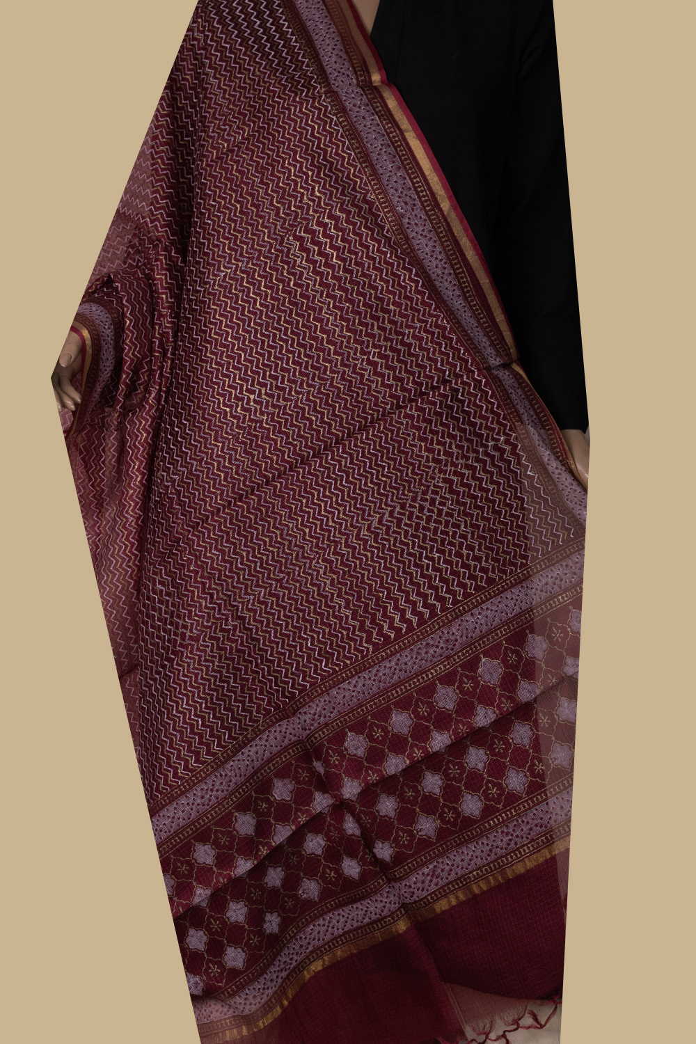 Kota Silk Dupatta - Matkatus 
