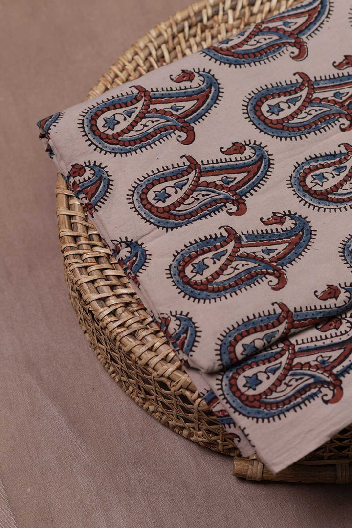 Ajrak Print Fabric - Matkatus
