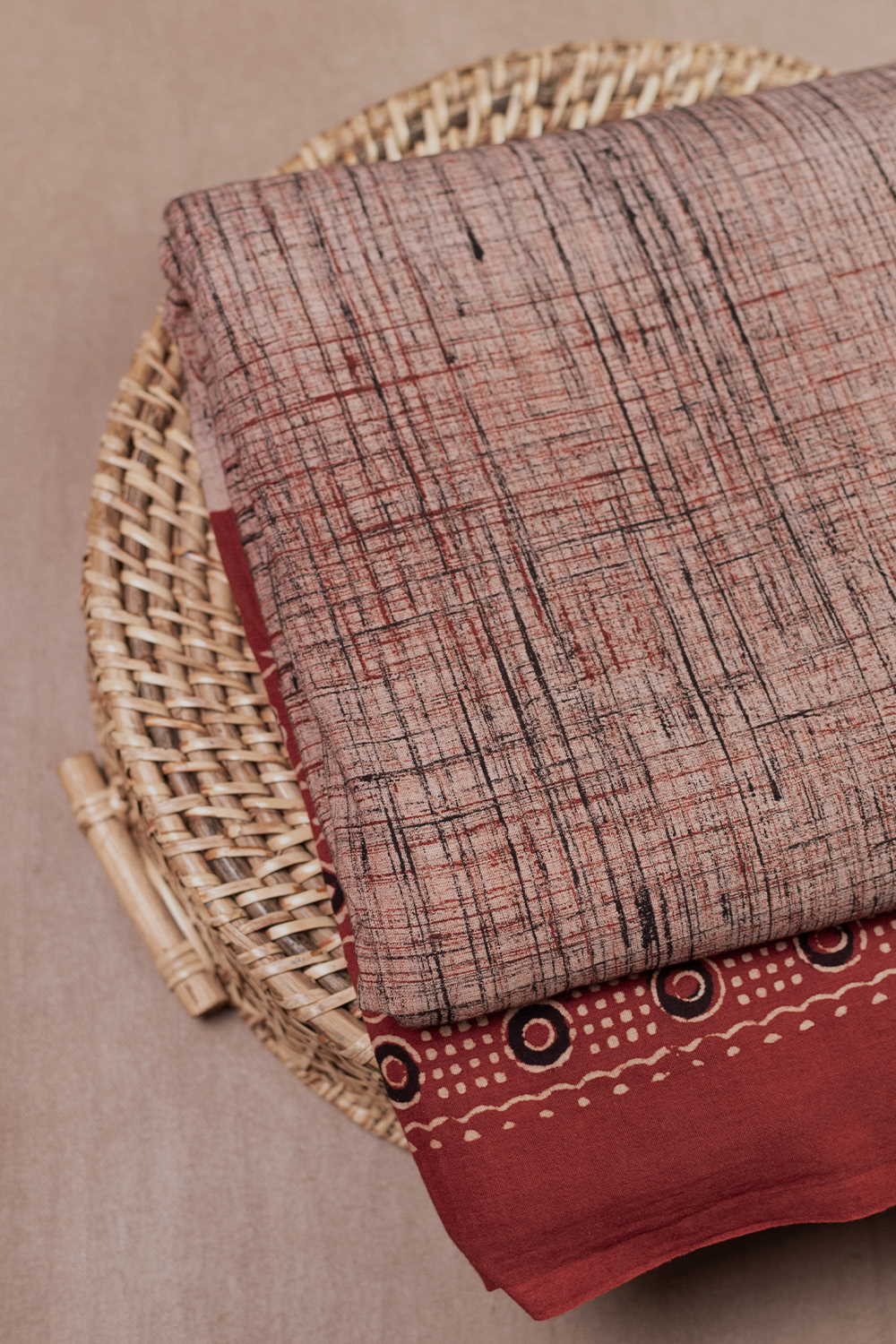 Ajrak Cotton Fabrics-Matkatus