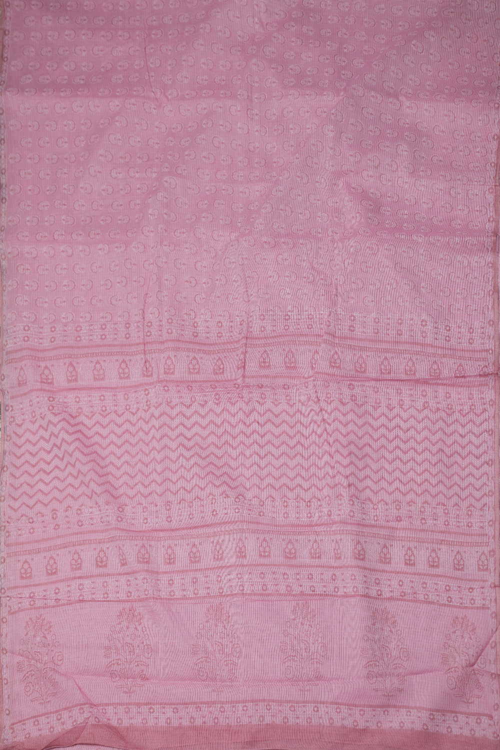 Block Printed Cotton Saree - Matkatus