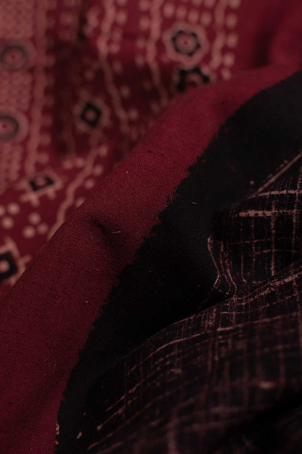 Ajrak Cotton Fabrics-Matkatus