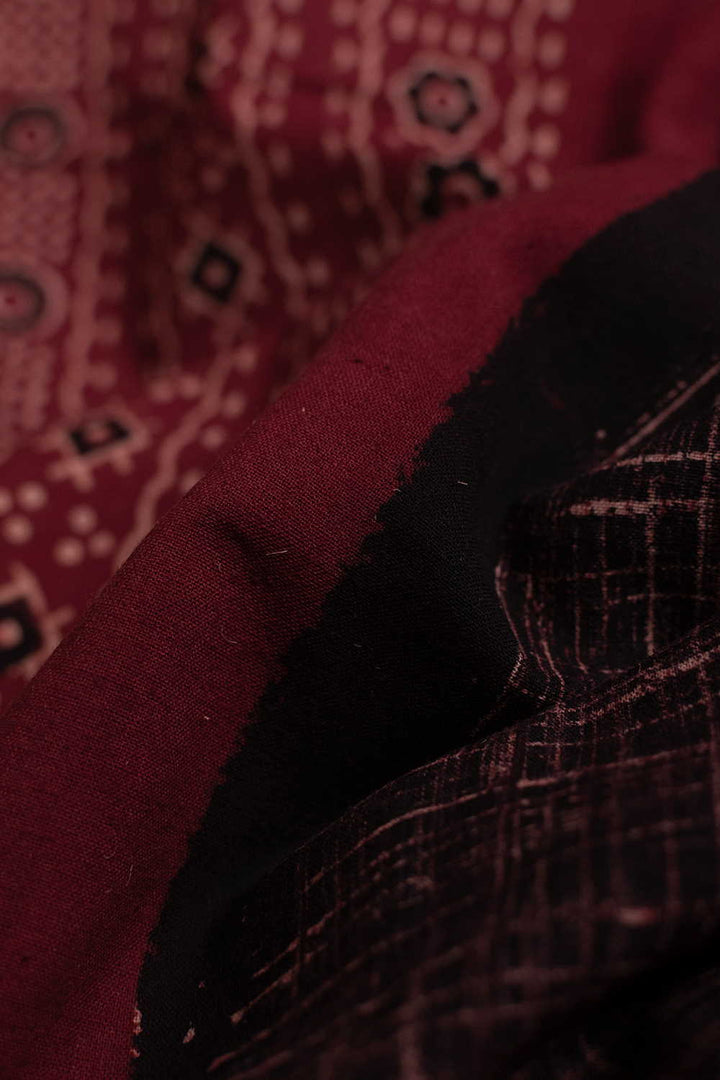 Ajrak Cotton Fabrics-Matkatus