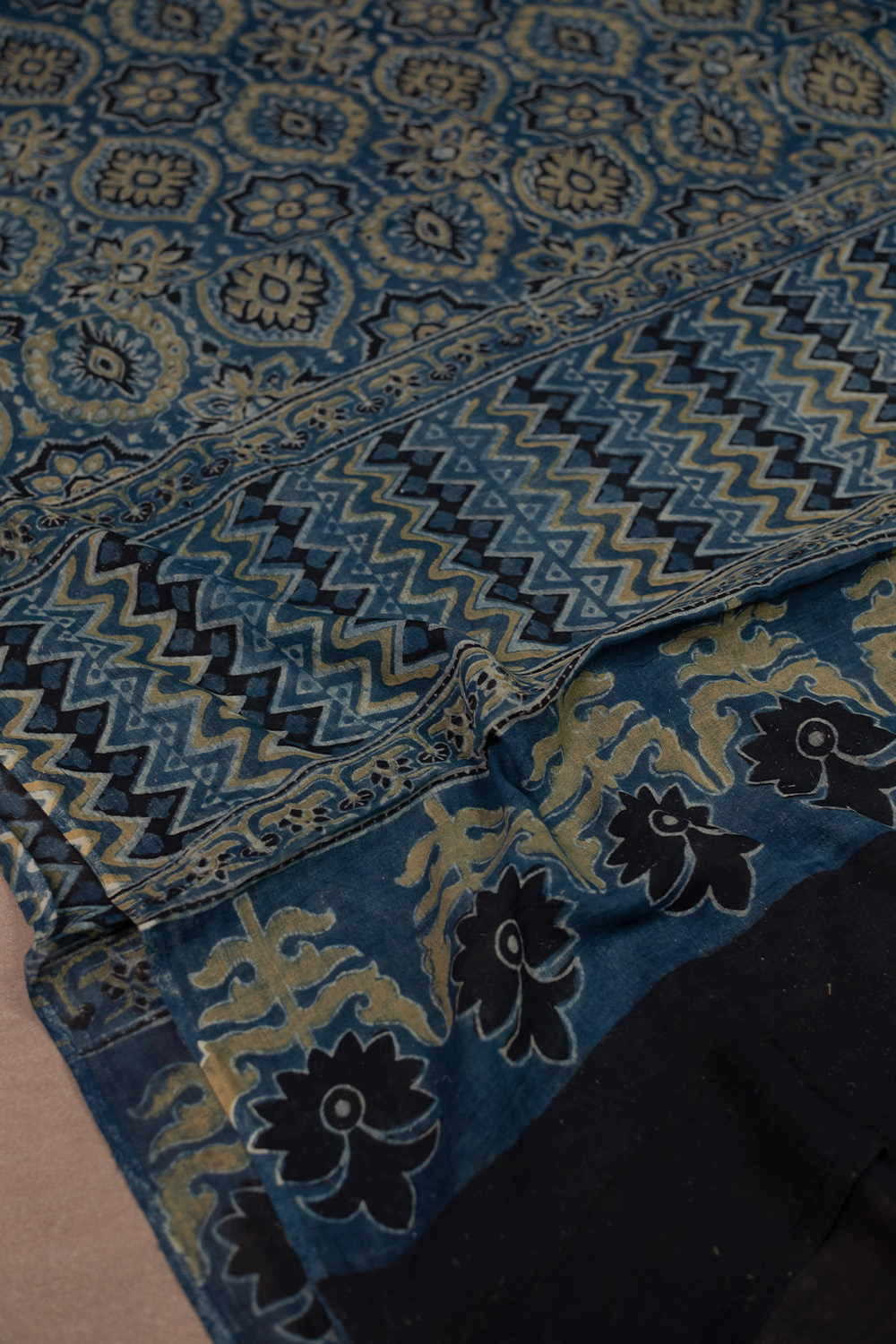 Block Printed Dupattas - Matkatus 