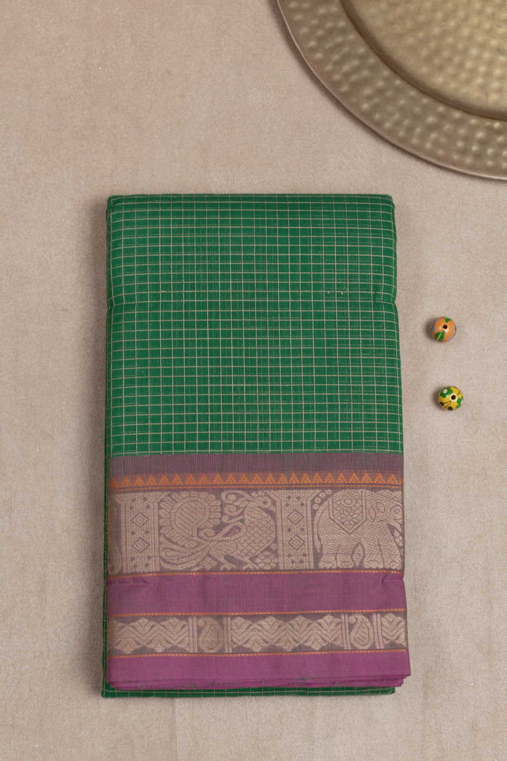 Kanchi Cotton Saree-Matkatus