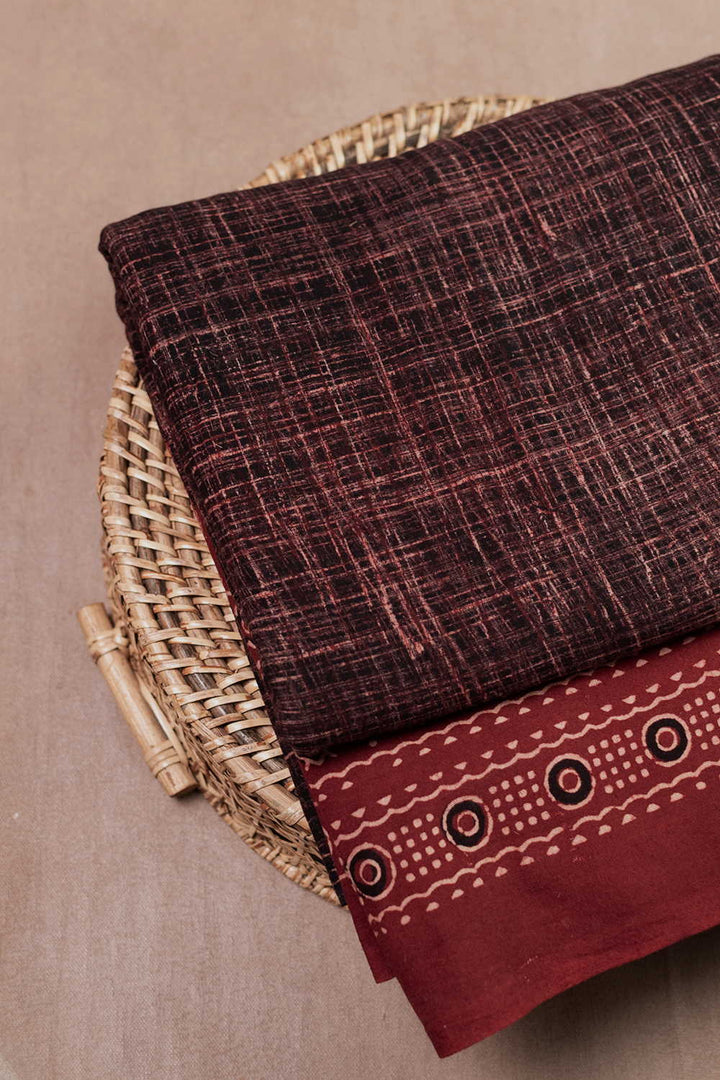 Ajrak Cotton Fabrics-Matkatus