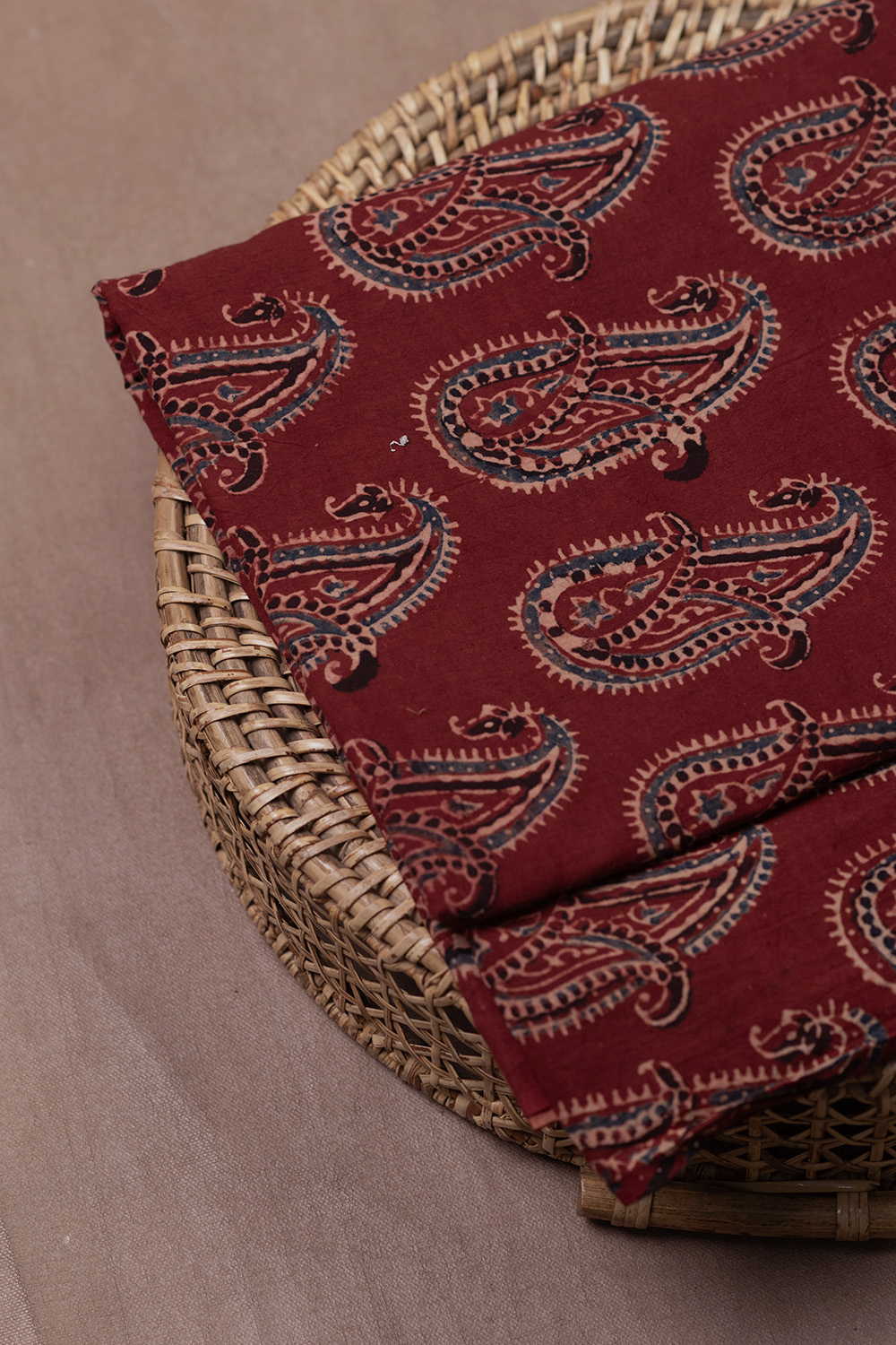 Ajrak Print Fabric - Matkatus