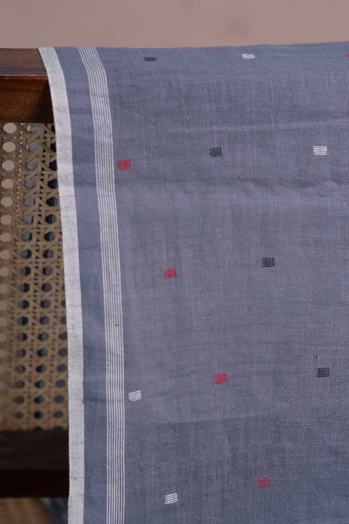 Tiny Buttas Jamdani Cotton Fabric