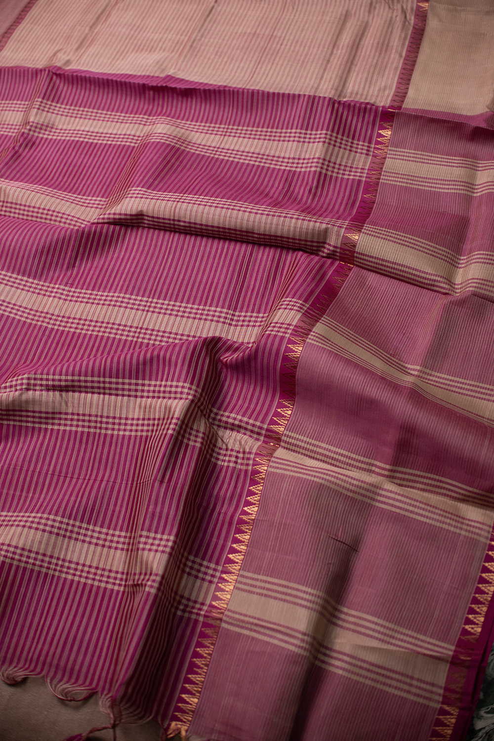 Mangalagiri Silk Cotton Saree - Matkatus 