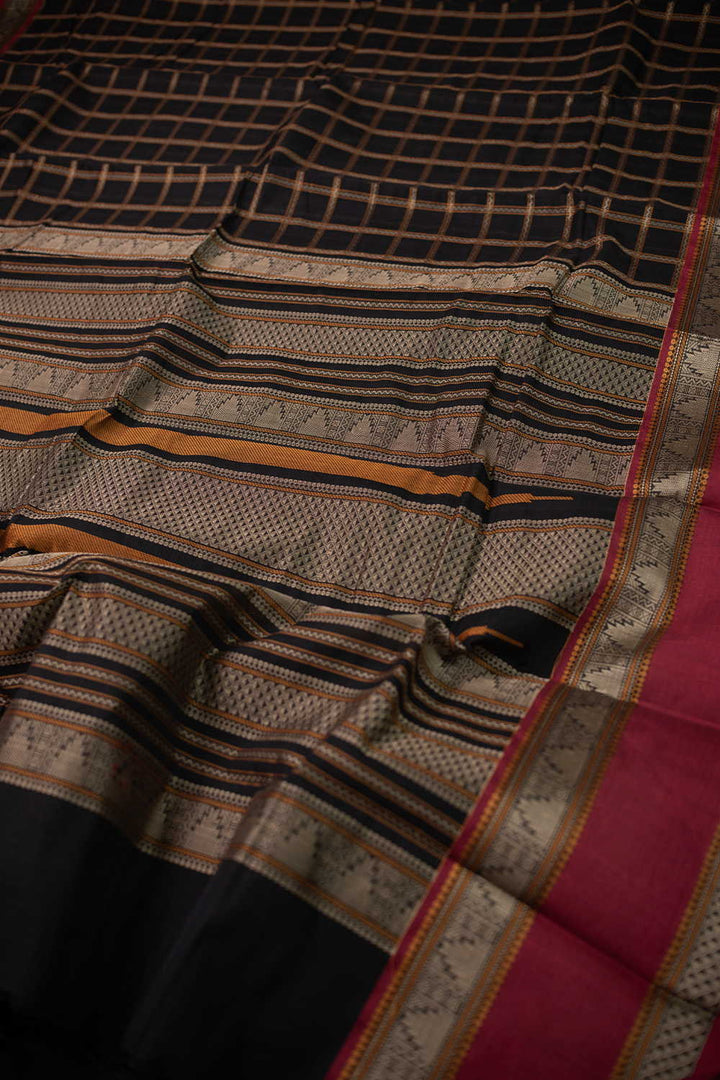 Kanchi Cotton Saree - Matkatus