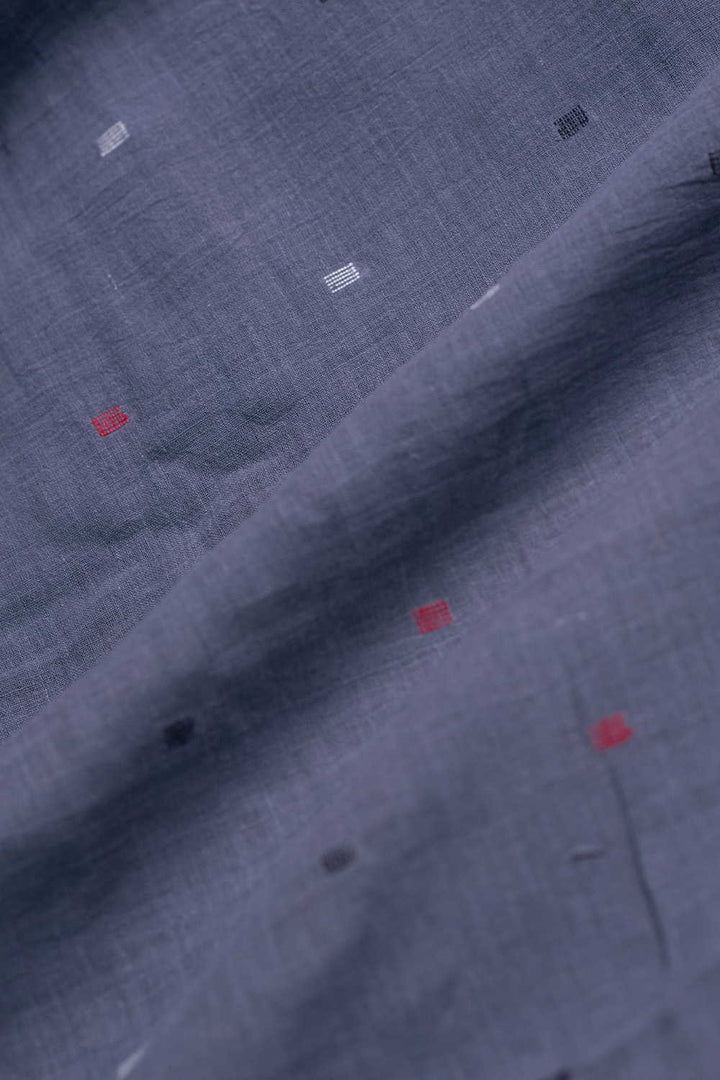 Tiny Buttas Jamdani Cotton Fabric