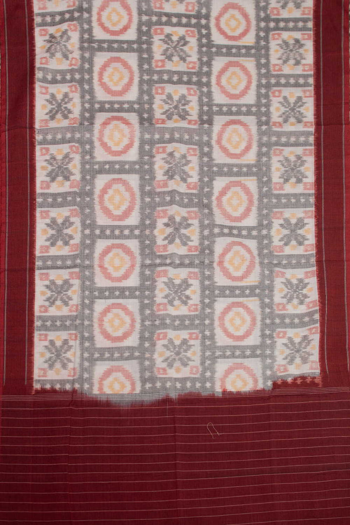 Ikat Cotton Dupatta - Matkatus