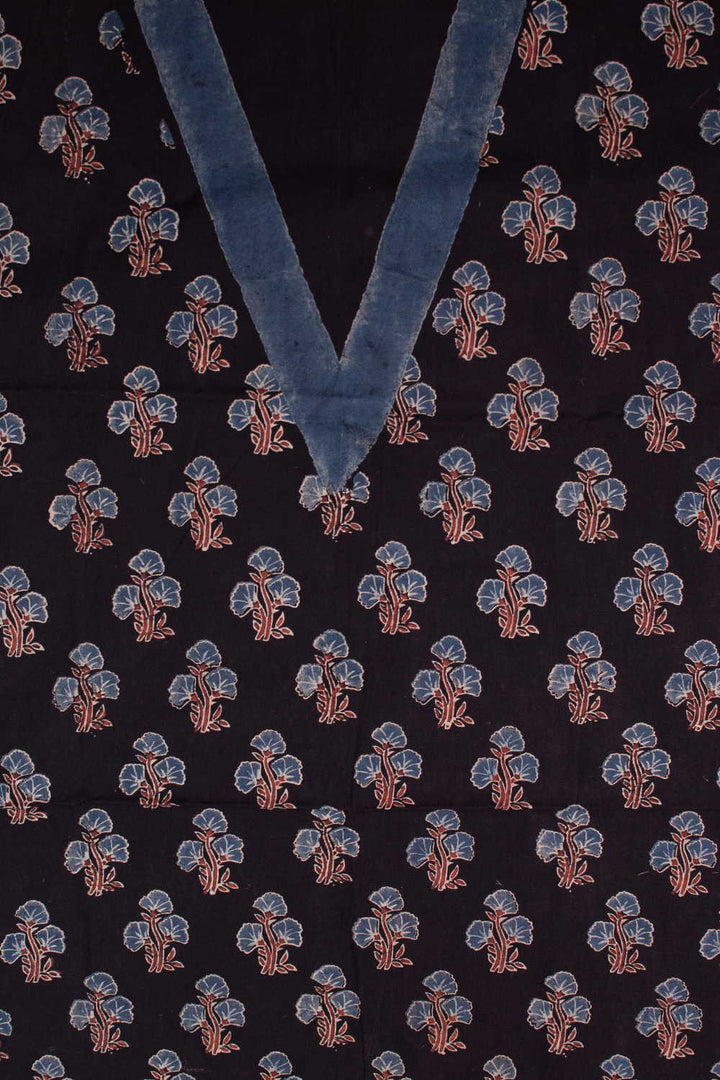 Black Ajrak Cotton Suit