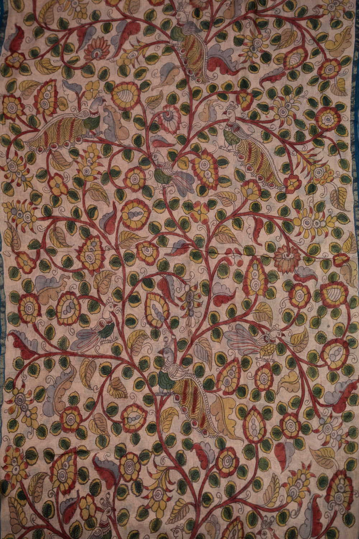 Painted Kalamkari Sarees-Matkatus 