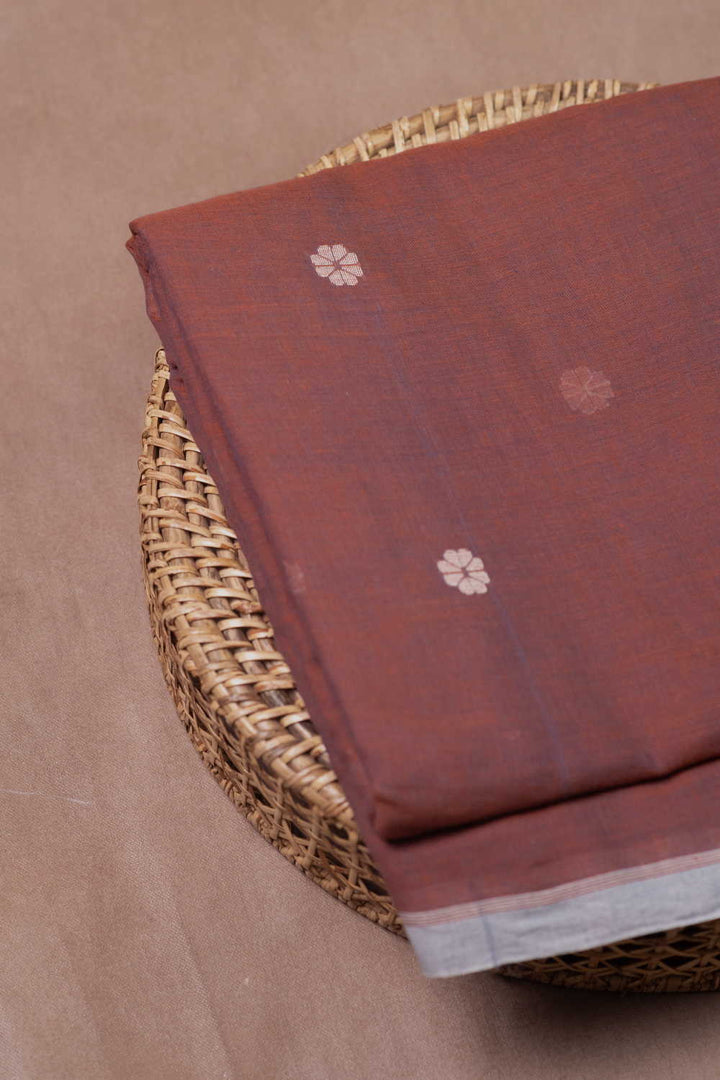 Jamdani Cotton Fabric - Matkatus 