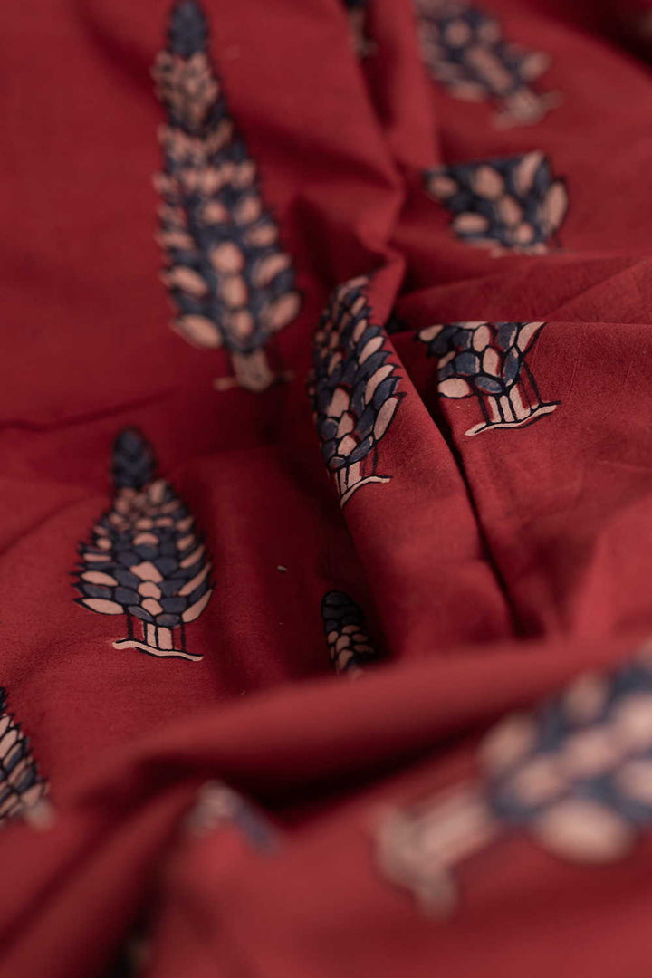 Block Printed Fabric- Matkatus 