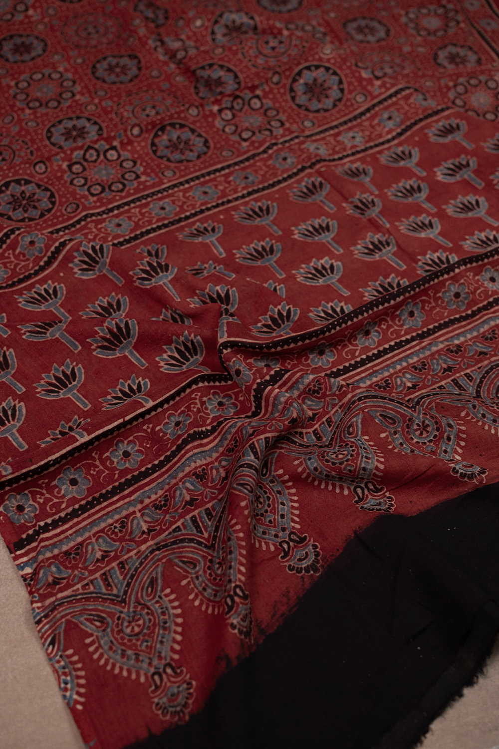 Block Printed Dupattas - Matkatus 
