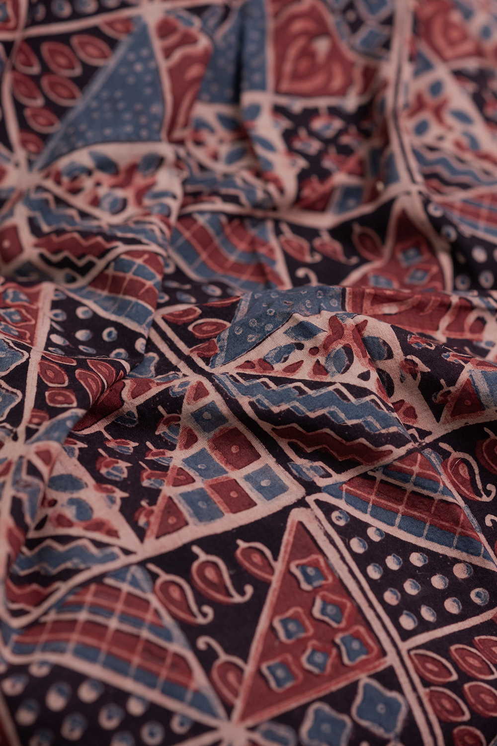 Block Printed Fabric - Matkatus 