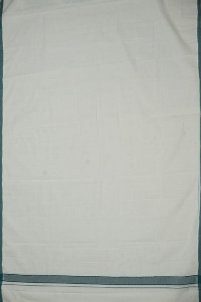 Cream Handwoven Cotton Dhoti Grey Mangalagiri Shirt