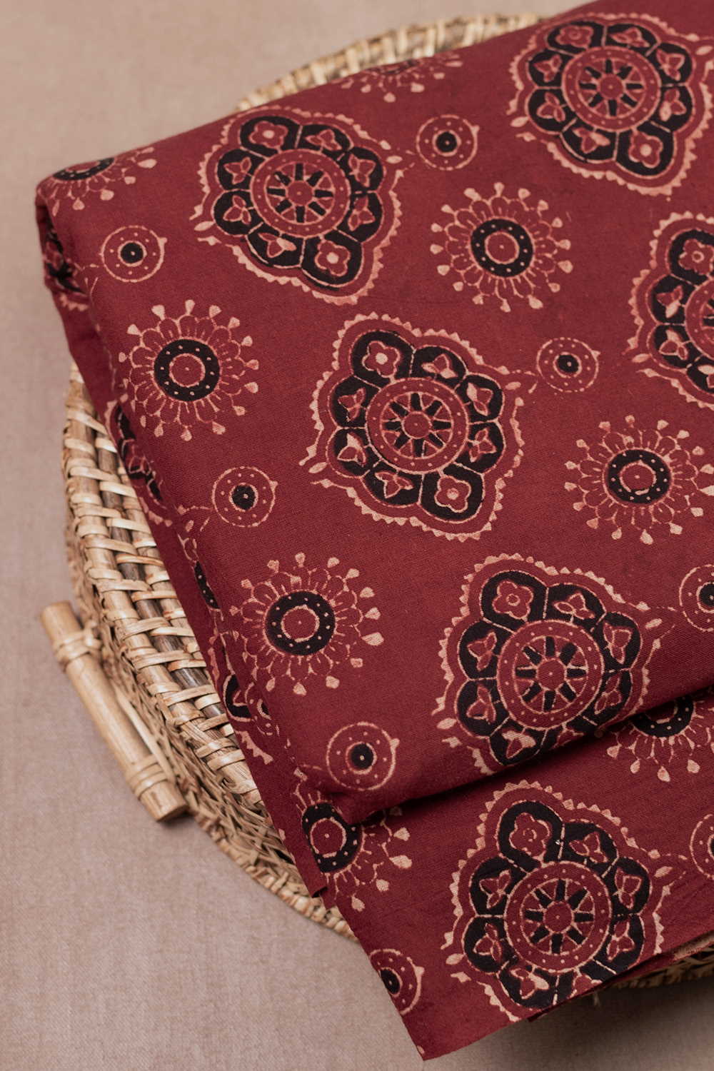 Ajrak Cotton Fabrics-Matkatus