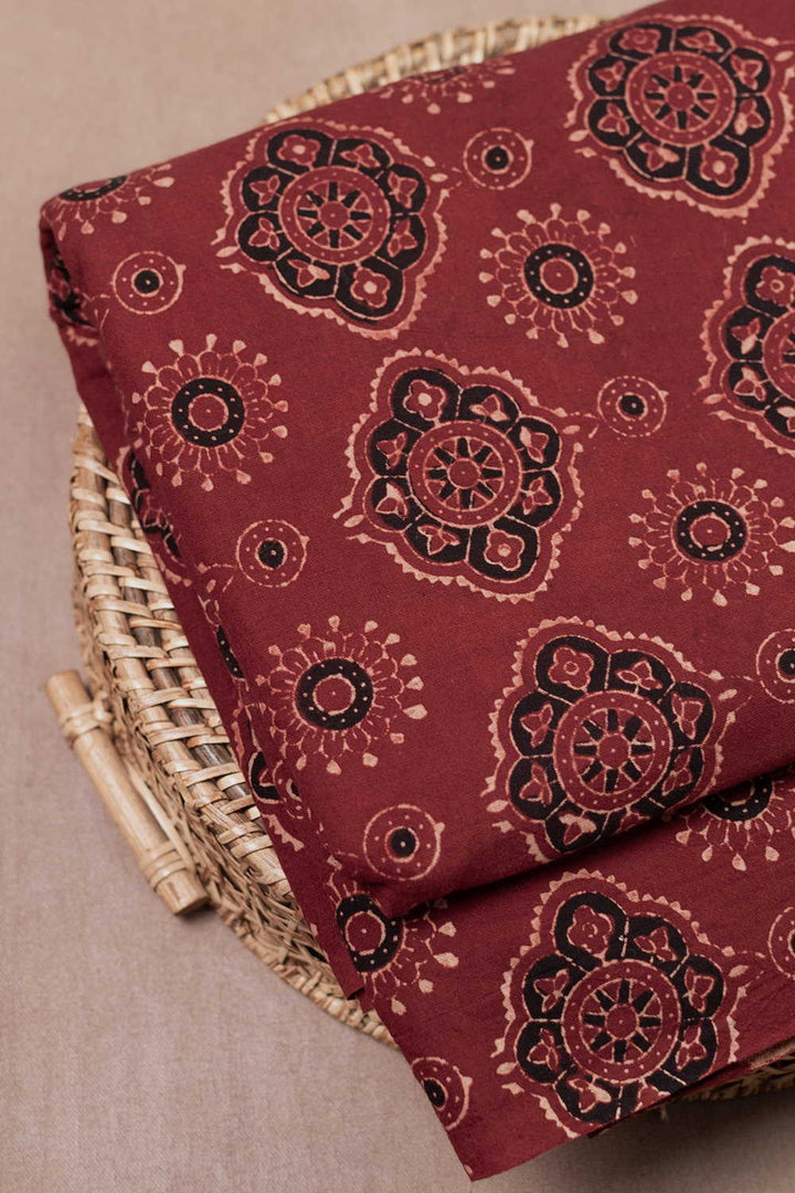 Ajrak Cotton Fabrics-Matkatus