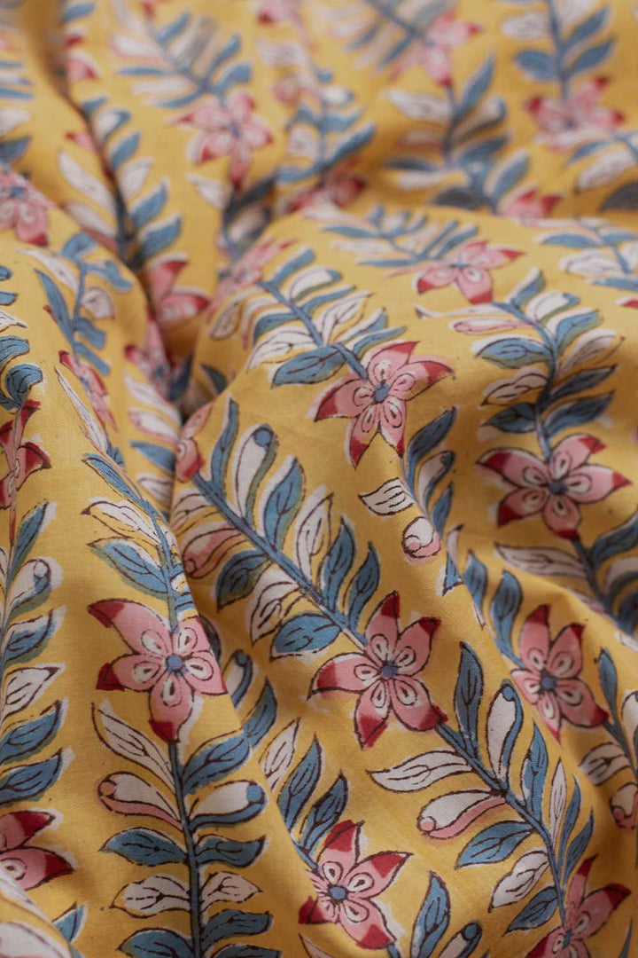 Block Printed Fabric - Matkatus 