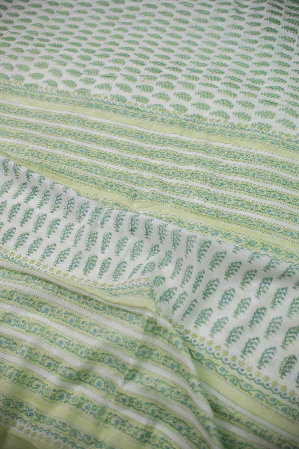 Block Printed Cotton Saree - Matkatus