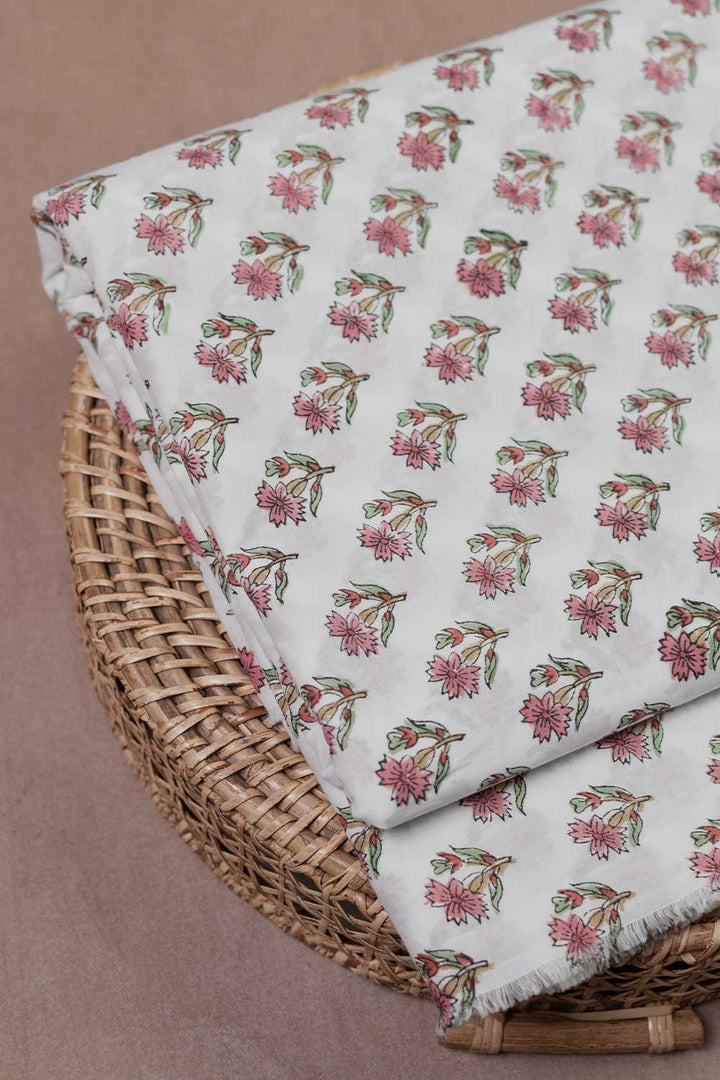 Block Printed Fabric-Matkatus 