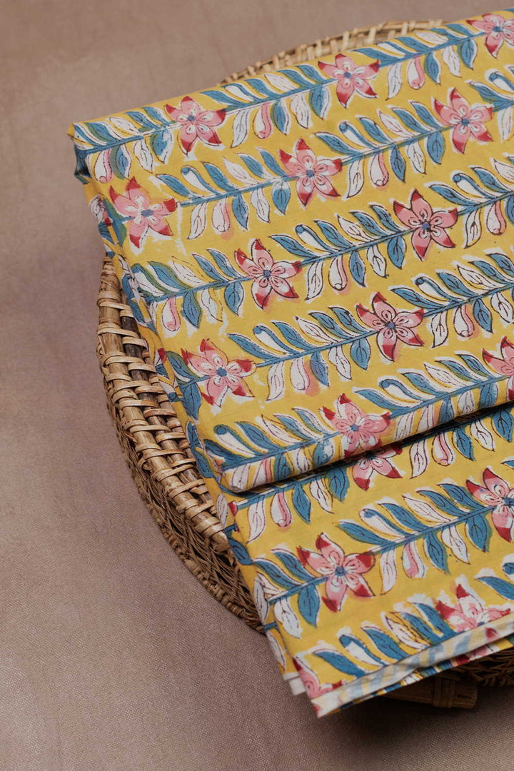 Sanganeri Cotton Fabric - Matkatus