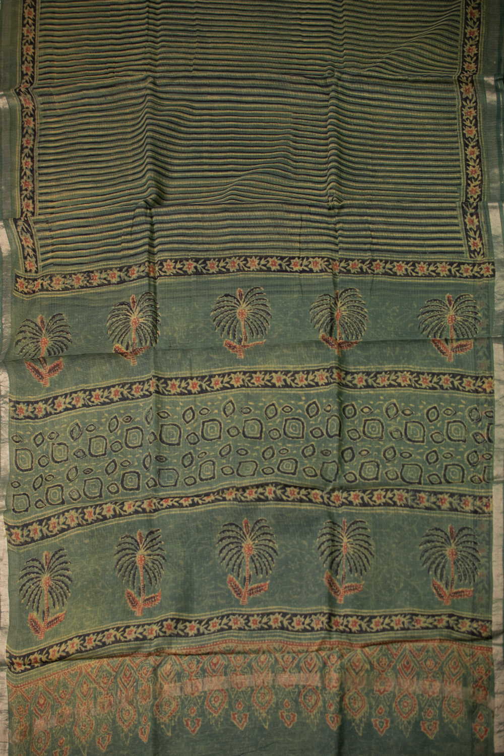 Block Printed Saree - Matkatus