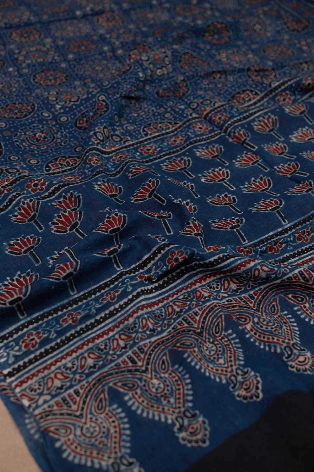 Block Printed Dupattas - Matkatus 