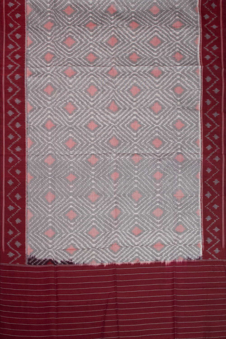 Ikat Cotton Dupatta - Matkatus 