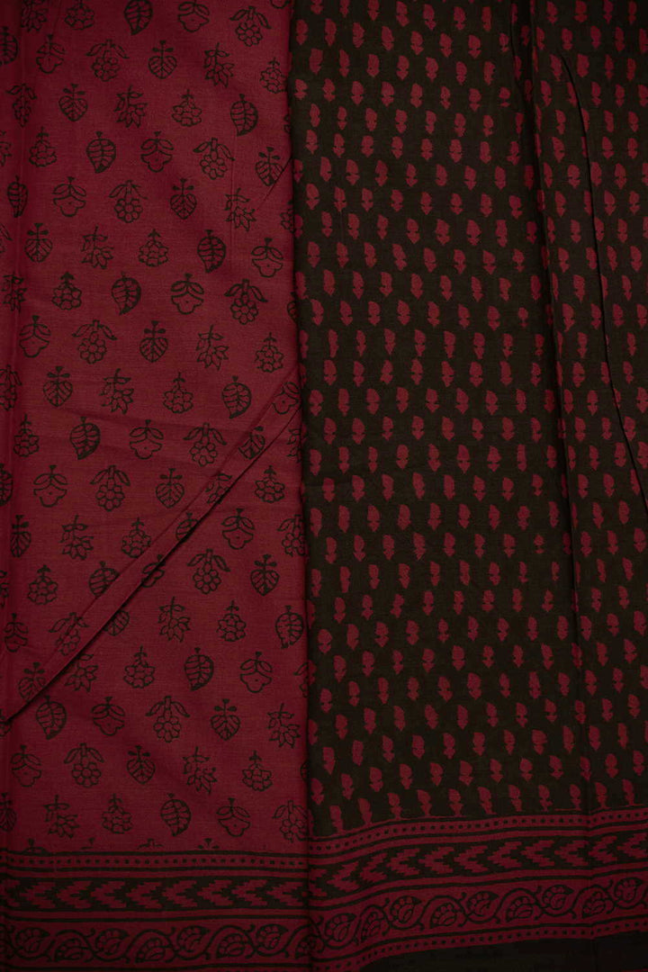 Bagh Print Sarees-Matkatus 