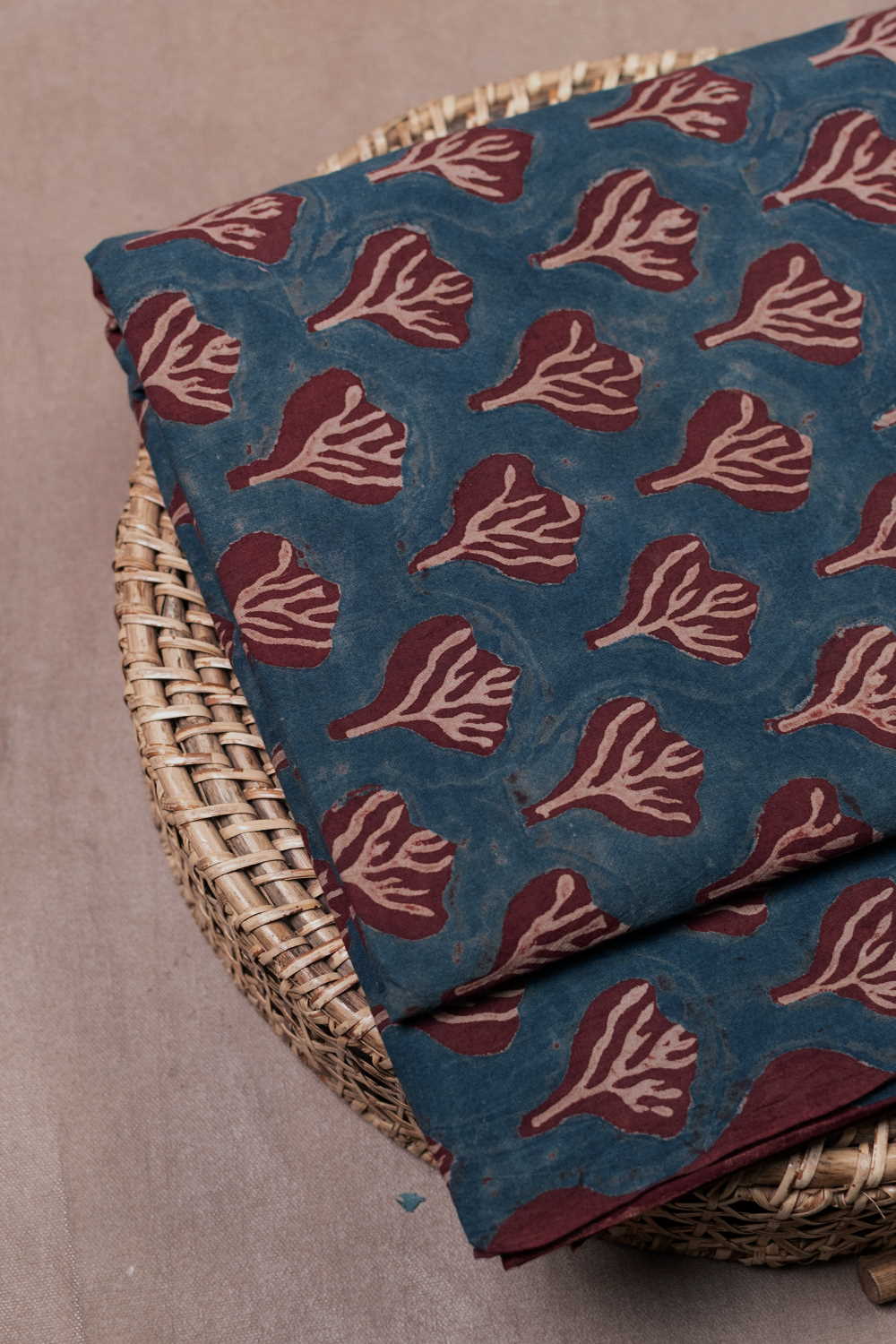 Ajrak Print Fabrics - Matkatus