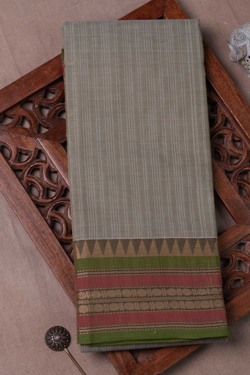 Kanchi Cotton Saree - Matkatus 