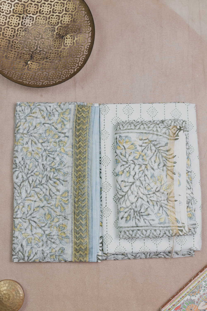 Block Printed Cotton Suits - Matkatus 