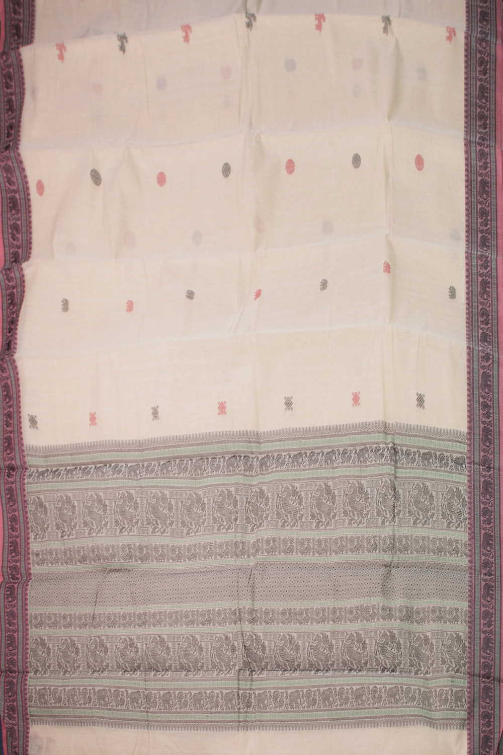 Kanchi Cotton Saree - Matkatus 